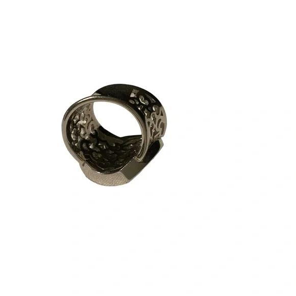 Pasquale Bruni 18K Diamond Amore Heart Celestial Stars Platinum Size 5.75 - 6 - Picture 9 of 12